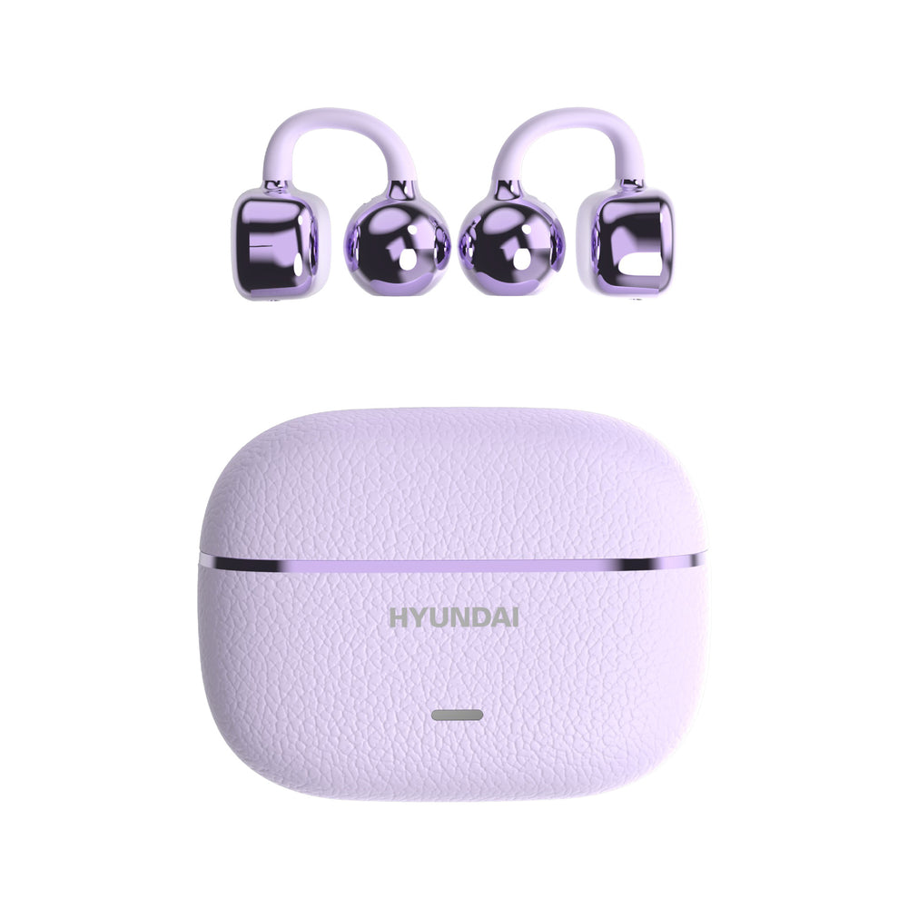 Hyundai c03 wireless bluetooth headphones - clip-on, open-ear design, high-fidelity audio, ideal for running and sports