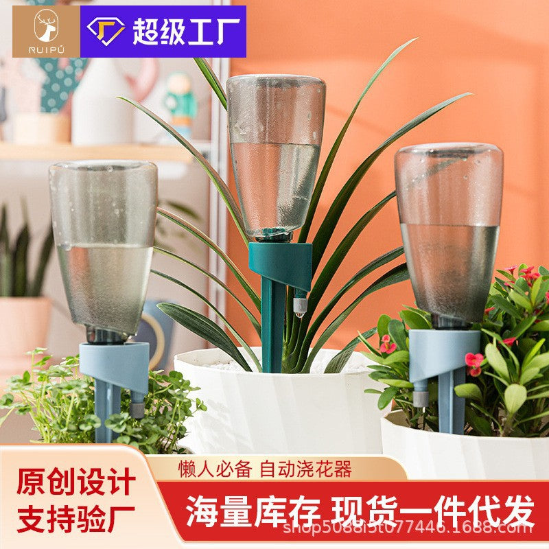 Special for business trips, automatic lazy watering flowers, watering drip watering flower watering device, drip watering device, must be timed when going out.