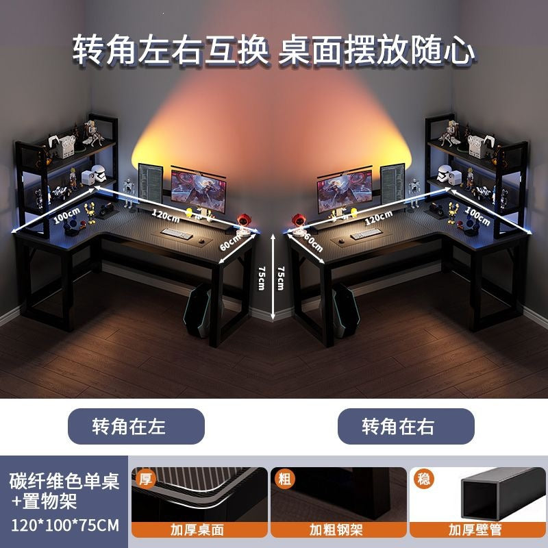 Corner computer desk for homel-shaped study table casual bedroom study table study corner desk
