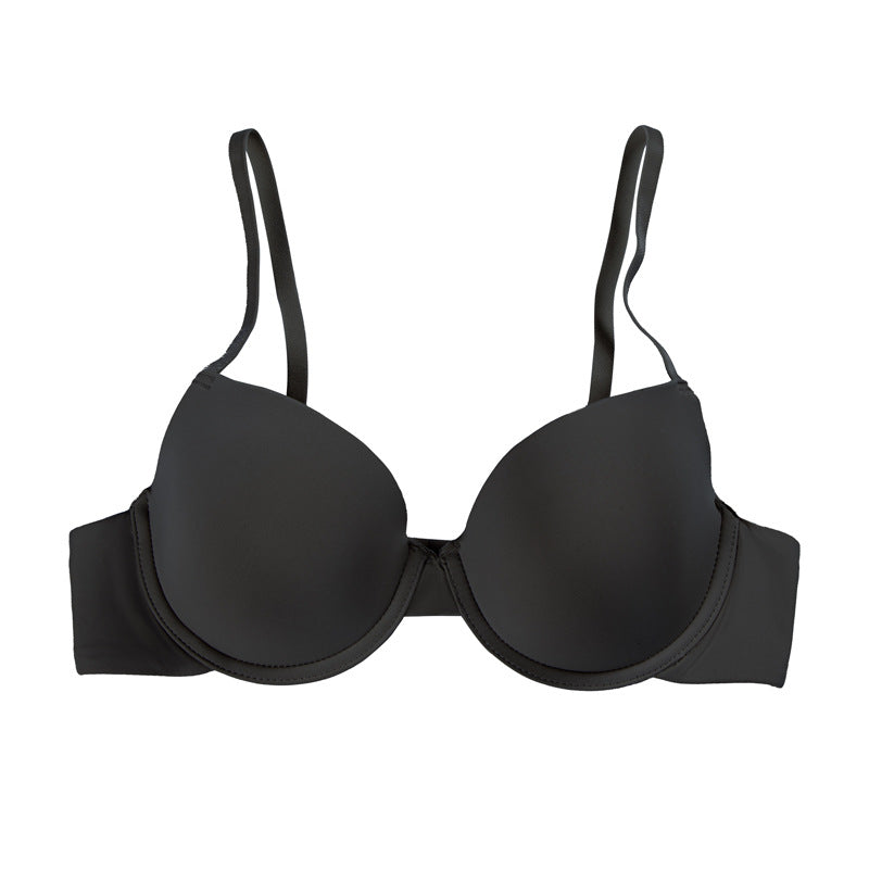 foreign trade intimates source french seamless intimates women's small breasts show big soft steel ring gathered plump expansion bra