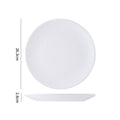 10inch line pattern shallow plate