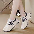 Argan shoes mesh 2025 spring new korean style chunky sneakers women's student platform athletic shoes women's casual shoes