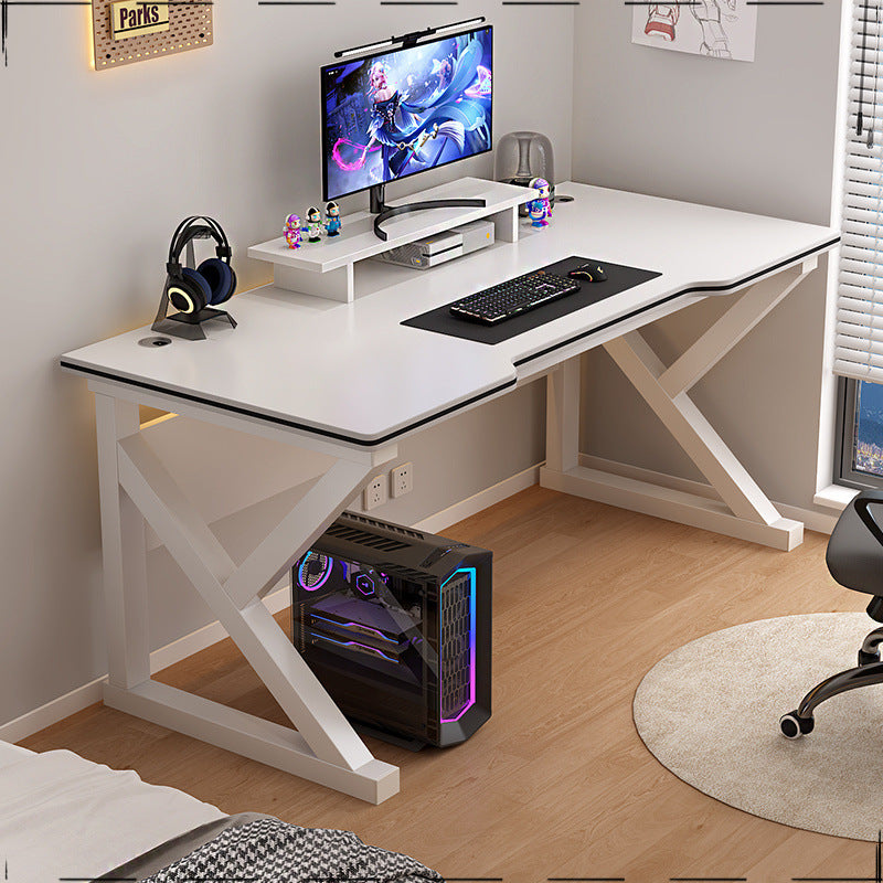 Computer desk Desktop simple e-sports table and chairs Home desk Student writing desk Audio table Workbench Desk