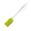Ready-to-ship clear crystal handle large split silicone basting brush - bbq, cooking, and seasoning brush - in stock