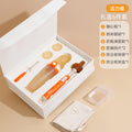 Babylon feeding spoon rice paste spoon bottle gift box squeeze silicone soft spoon baby food supplement tool feeding handy gadget