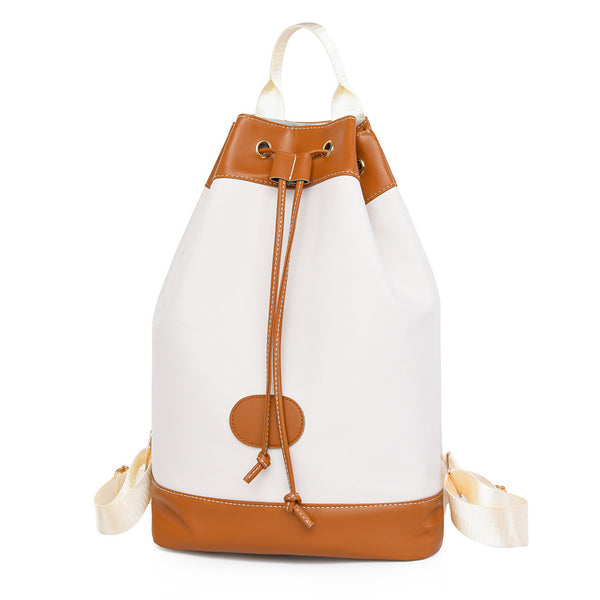 Women's Casual Versatile Oxford Cloth Backpack Women's Large Capacity Commuter Travel New Multi-compartment Bag Soft Leather Backpack