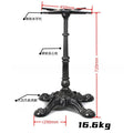 Large four tiger claws + solid column + cast iron rice-shaped bracket