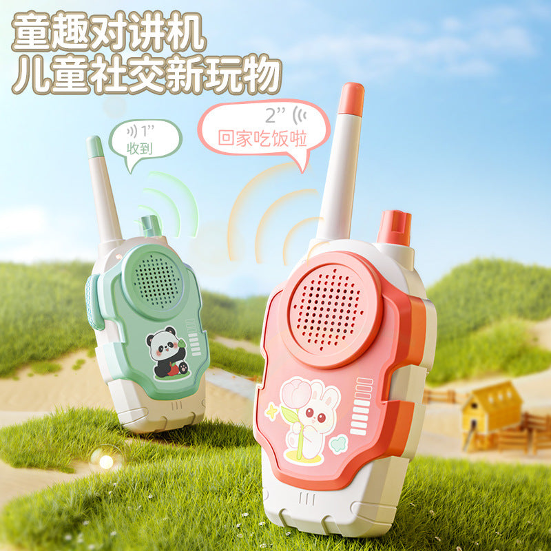 Kids' walkie talkies - indoor & outdoor, parent-child interaction, baby toys, pretend play, couple's wireless calling device, two-way radio