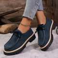 spring new arrival: plus-size casual chunky sole loafers for women, sizes 36-43. available for wholesale, , and  dropshipping