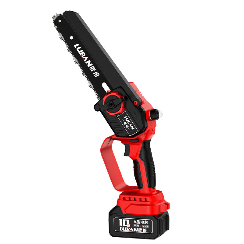Brushless Lithium Electric Saw Portable Logging Pruning Saw Rechargeable Household Electric Chainsaw Mini Saw Cross-border Wholesale