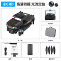 J6 drone - brushless, obstacle avoidance, lighting, quadcopter, optical flow, hd aerial photography, long-endurance remote control aircraft toy