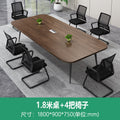 1.8m single table + 4 chairs [free shipping to your home]