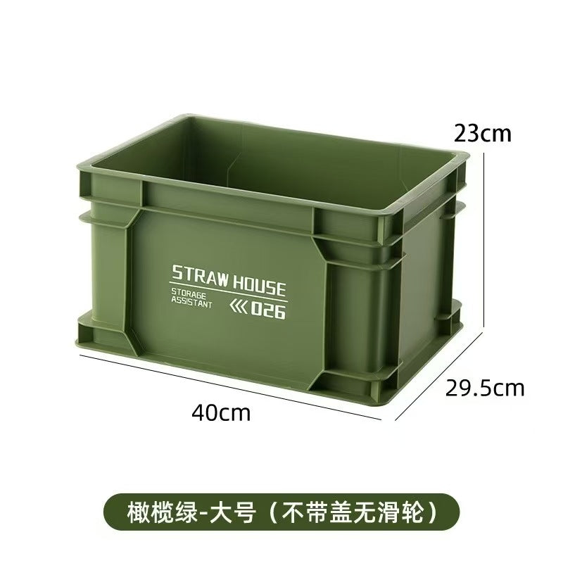 Household storage box Industrial wind turnover box Books, snacks, sundries, sorting box Outdoor camping Car storage box