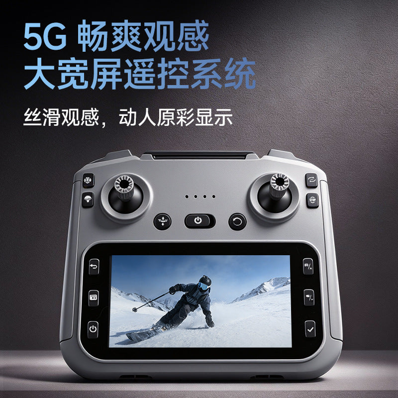 k900 drone with screen remote control, airdrop, hd aerial photography, obstacle avoidance, brushless motor, long endurance remote control aircraft