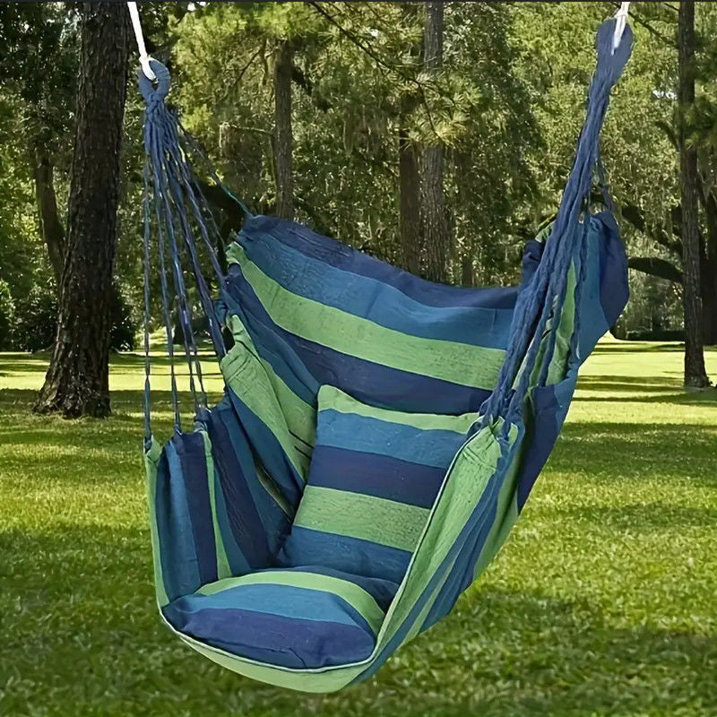 Thickened dormitory hanging chair bedroom college student hammock handy gadget swing long seat indoor lazy stool rocking chair