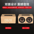 Wooden bluetooth speaker - high volume, high power, multifunctional, desktop, outdoor, home use, wireless bluetooth audio subwoofer