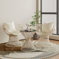 New arrivalins style iron casual single sofa coffee table suitaccessible luxuryfor home balcony table sofa chair combination
