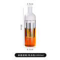 Cold brew coffee maker, glass teapot, cold brew pot, fruit tea infuser bottle, iced coffee dripper, high borosilicate glass, home use