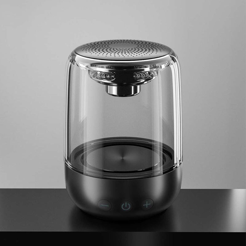Yayunshi c7 wireless bluetooth speaker subwoofer portable colorful light car crystal glass cross-border ebay