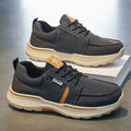 Men's 2026 summer canvas shoes - chunky sole casual sneakers, retro breathable athletic shoes, versatile comfortable everyday casual shoes