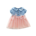 Girls' summer dress  new style baby girl summer trendy dress toddler chic korean style princess dress