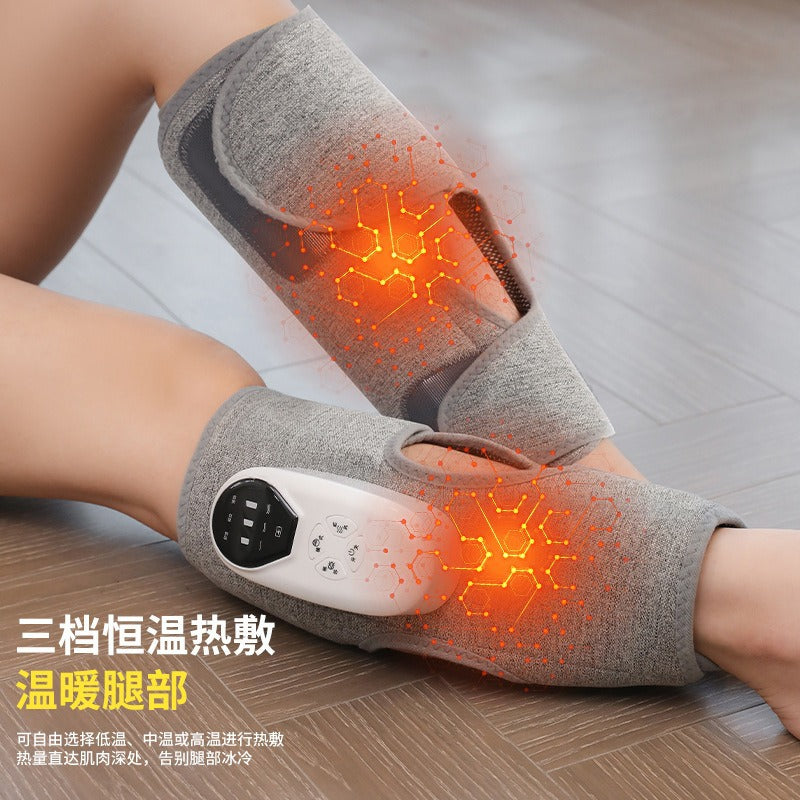 leg massager - multifunctional electric air compression leg shaper with constant temperature hot compress and air pressure calf massager