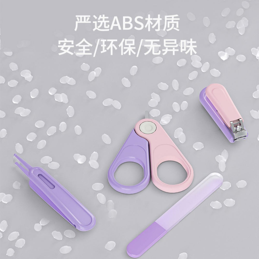 Baby nail clipper set - safe anti-pinching nail clippers for infants and toddlers - newborn essentials