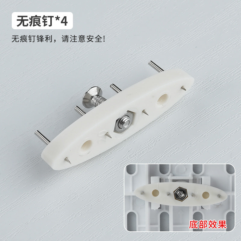 No punching hole board Shelf Kitchen hole board Accessories Storage and finishing Display rack Multifunctional hole board