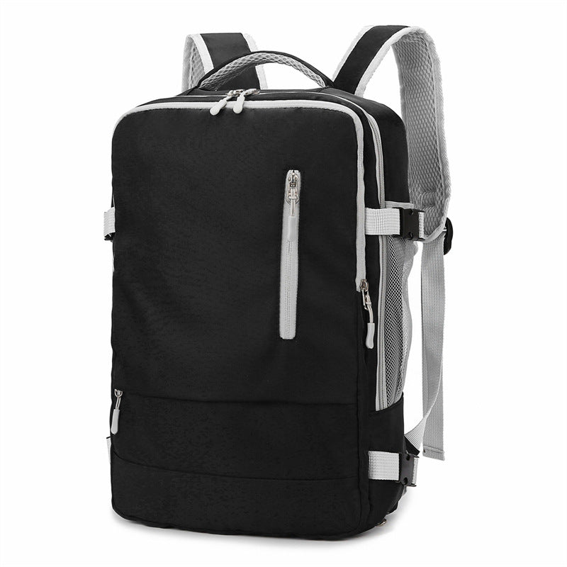 New backpack wholesale large capacity outdoor travel bag shoe compartment fashion mommy bag short trip computer student schoolbag