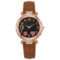 Wholesale in-stock set: minimalist fashion quartz watch for women - versatile, stylish, and perfect for casual wear