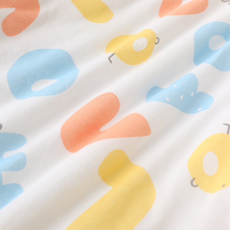 Winter thickened sleeping bag, autumn pure cotton class a, split leg design, extra thick newborn anti-kick quilt, baby and toddler sleeping bag