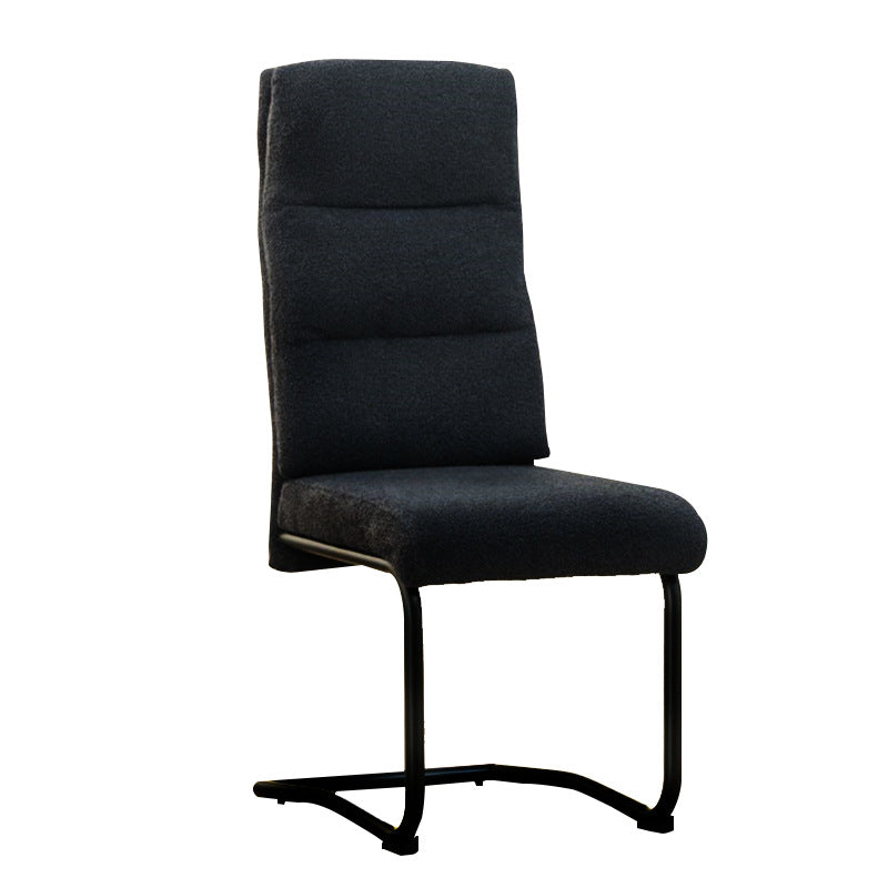 Custom  dining table and chairs - minimalist backrest office chair - premium dining chair with armrests