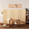 Solid wood bamboo screen foldablemovable partition casual modern living room bedroom cover for home flat screen curtain office