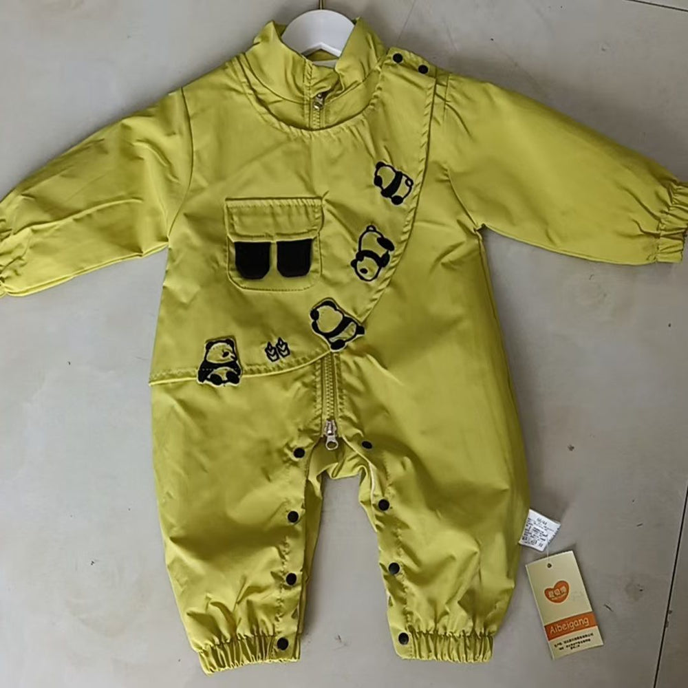 Baby outing outing clothes crawling clothes baby newborn clothes spring & fall style hairy outwear one-piece jacket