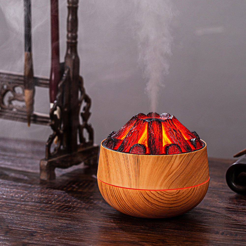 popular flame aromatherapy machine bedroom for home desktop large capacity large fog ultrasonic atomization humidifier