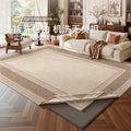 Removable and washable carpet, living room, medieval style, double layer, machine washable sofa sound insulation mat, classy, easy-care bedroom bedside blanket