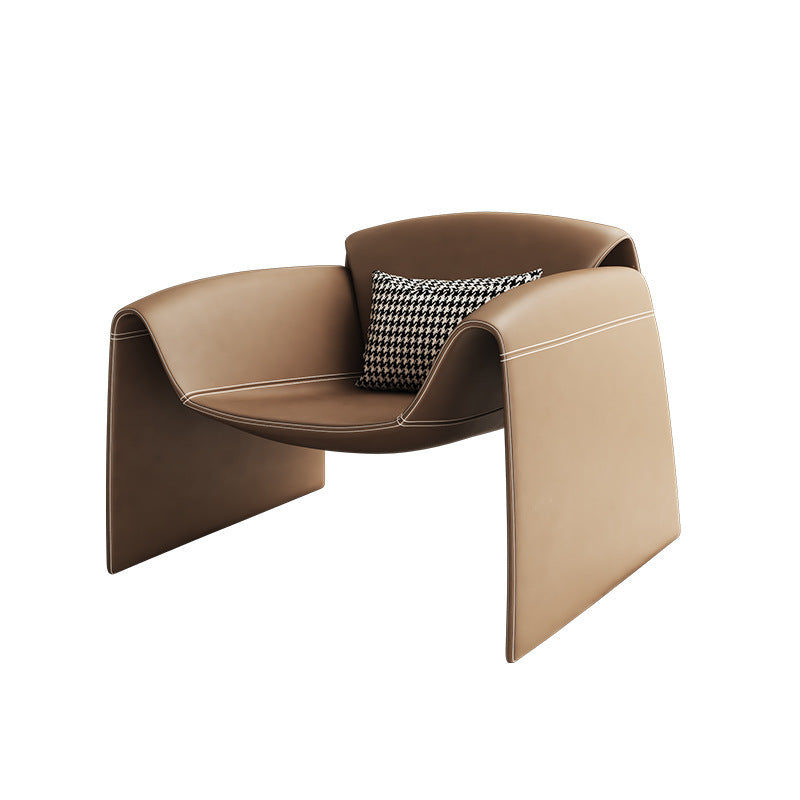 Balcony italian chair reception casual single sofa living room special-shaped creative m-shaped crab chair tiger chair