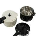304 stainless steel instant noodle bowl with lid, large capacity, drainable instant noodle bowl, pressure cooker style student rice bowl box
