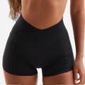 High elastic halter sports intimates bra beautiful back bra cross waist fitness three-quarter shorts yoga wear sports suit