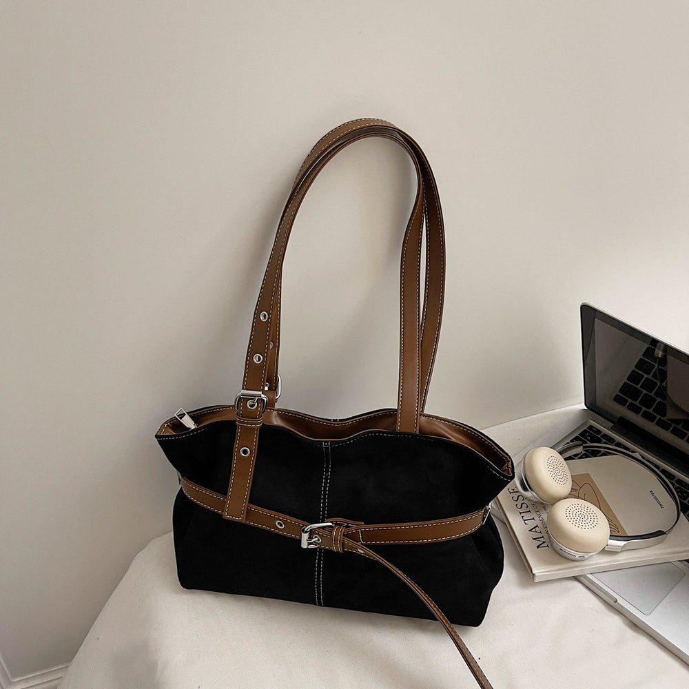 2025 fall/winter new women's bag korean style fashion handbag light luxury elegant underarm bag commuter versatile shoulder bag