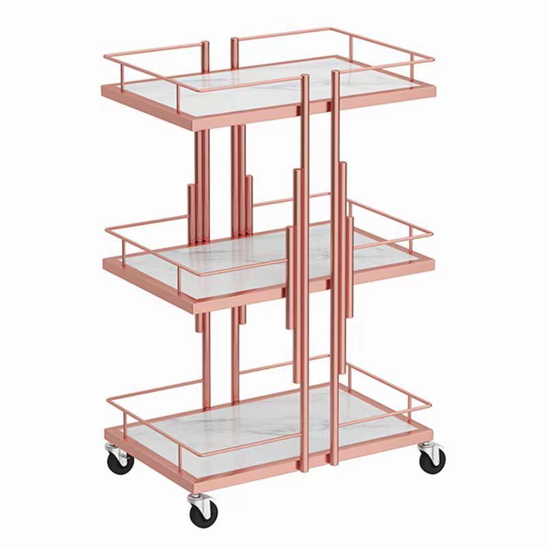 Beauty trolley, beauty salon special storage rack, accessible luxury manicure and eyelash trolley, popular hairdressing dyeing and perming tool trolley