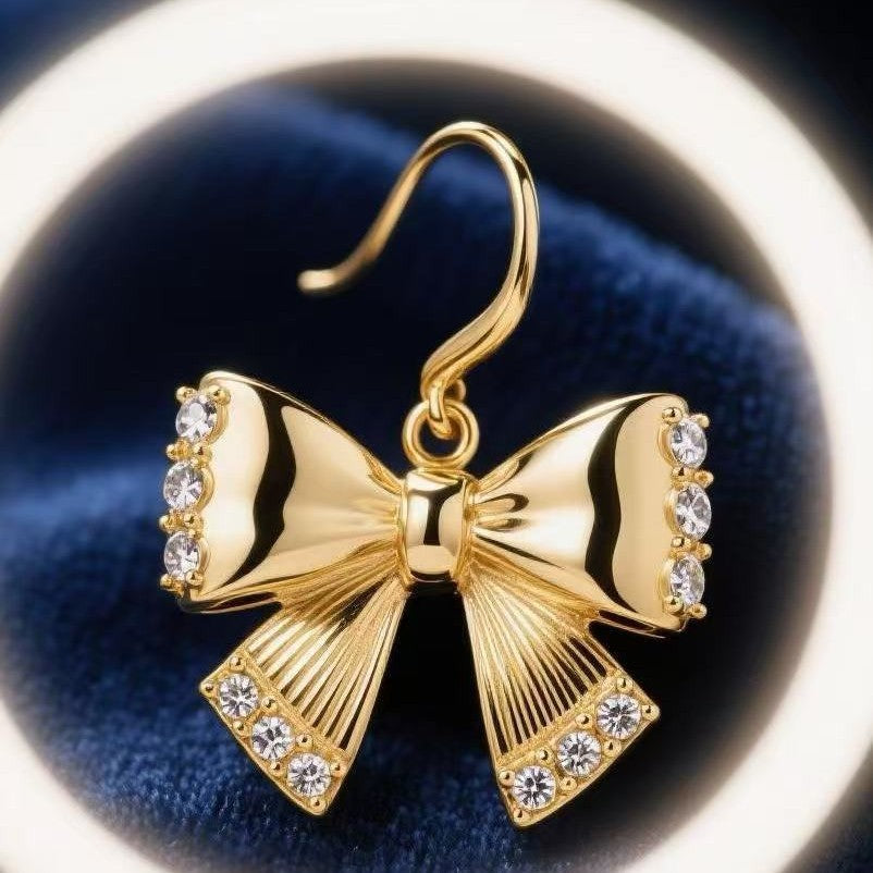 fashion e-commerce ins style titanium steel diamond-encrusted accessible luxury stainless steel plated 14k gold butterfly necklace for women wholesale