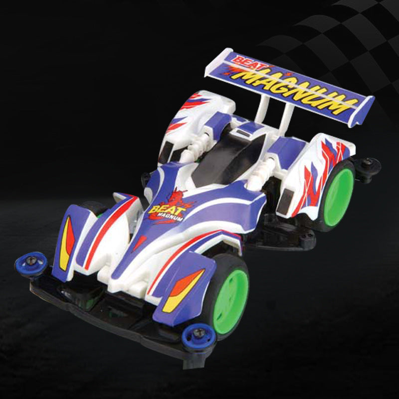 New arrival childhood four-wheel drive model whirlwind charge spider king racing kids boys assemble toys birthday gift