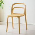 Plastic dining chair for home backrest chair smith casual chair cafe hotel negotiation chair high back dining table