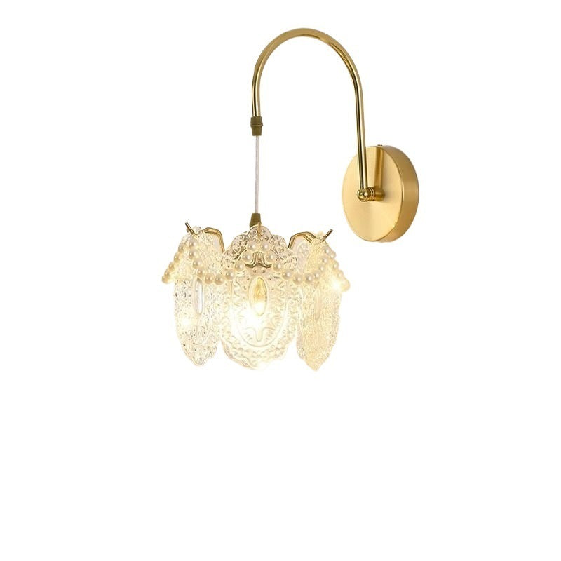 New arrivalaccessible luxury crystal wall lamp classy modern living room background wall restaurant corridor staircase master bedroom bedside wall lamp