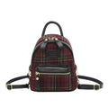 2025 trending wool plaid pillow bag women's new simple fashion backpack - ins style