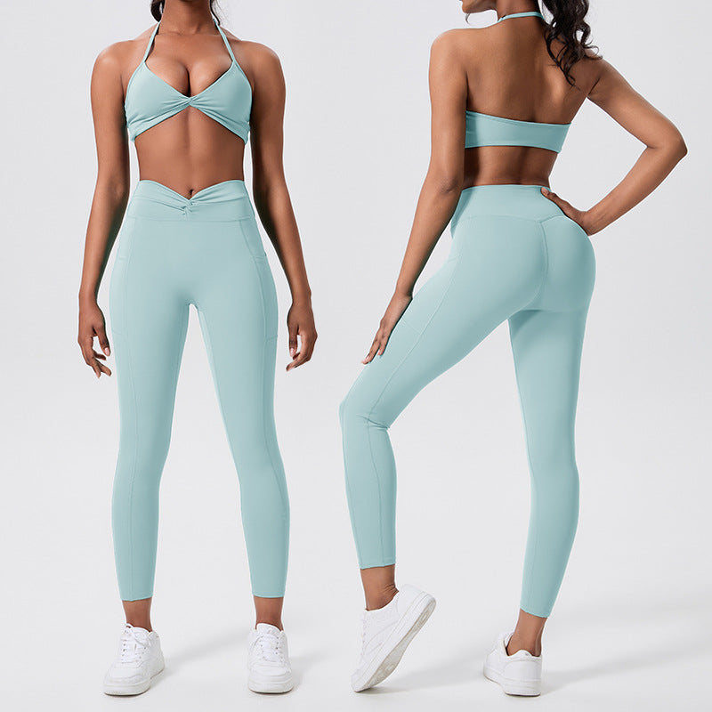 versatile slimming running butt-lifting fitness wear high-waisted tight-fitting outdoor quick-drying sports dance yoga apparel - customizable