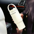 Twilight double drink 316 stainless steel thermos cup large capacity good looks office straw ice cup car tumbler