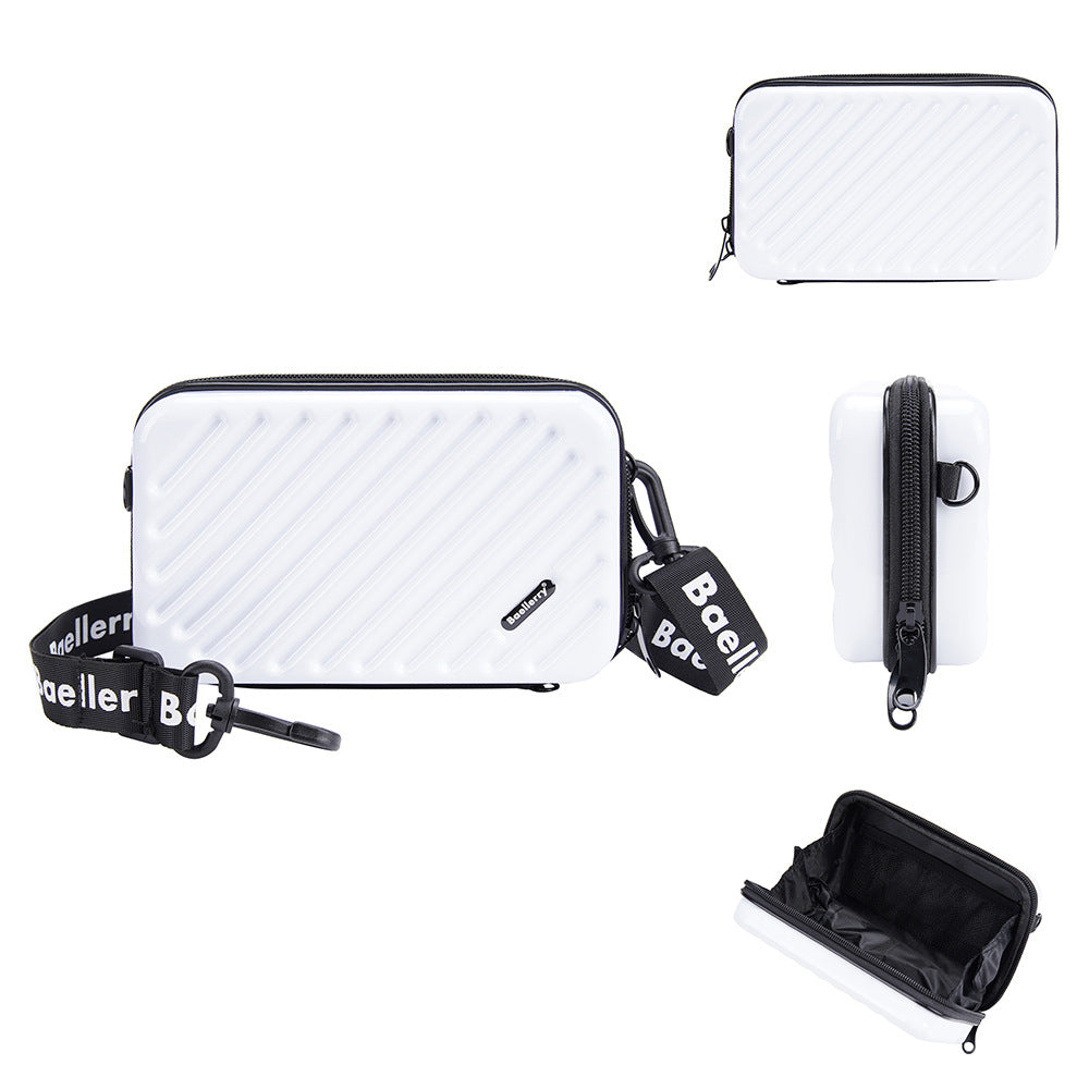 Baellerry new women's PC cosmetic bag  mini box crossbody zipper travel storage bag wholesale