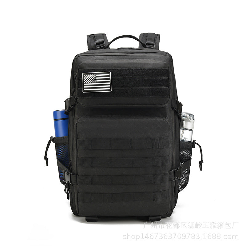 New outdoor tactical waterproof backpack, hiking and camping large-capacity MOLLE expansion outdoor backpack